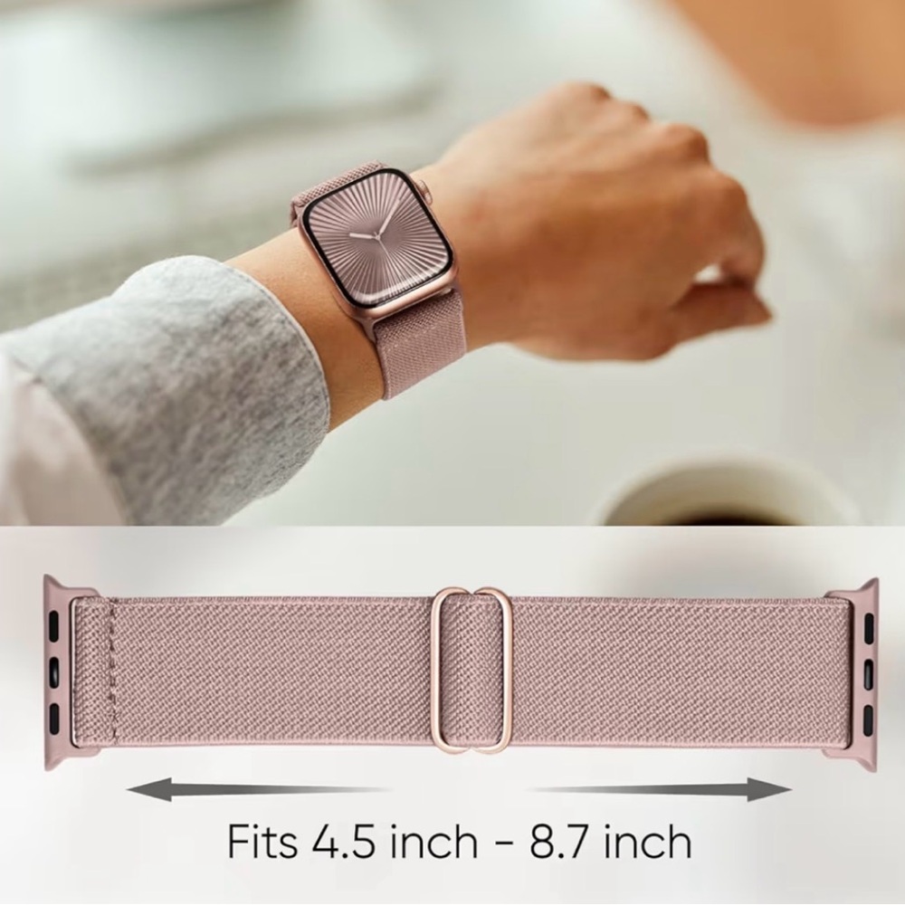 Set of 6 Adjustable Nylon Watch Bands - Picture 3 of 4